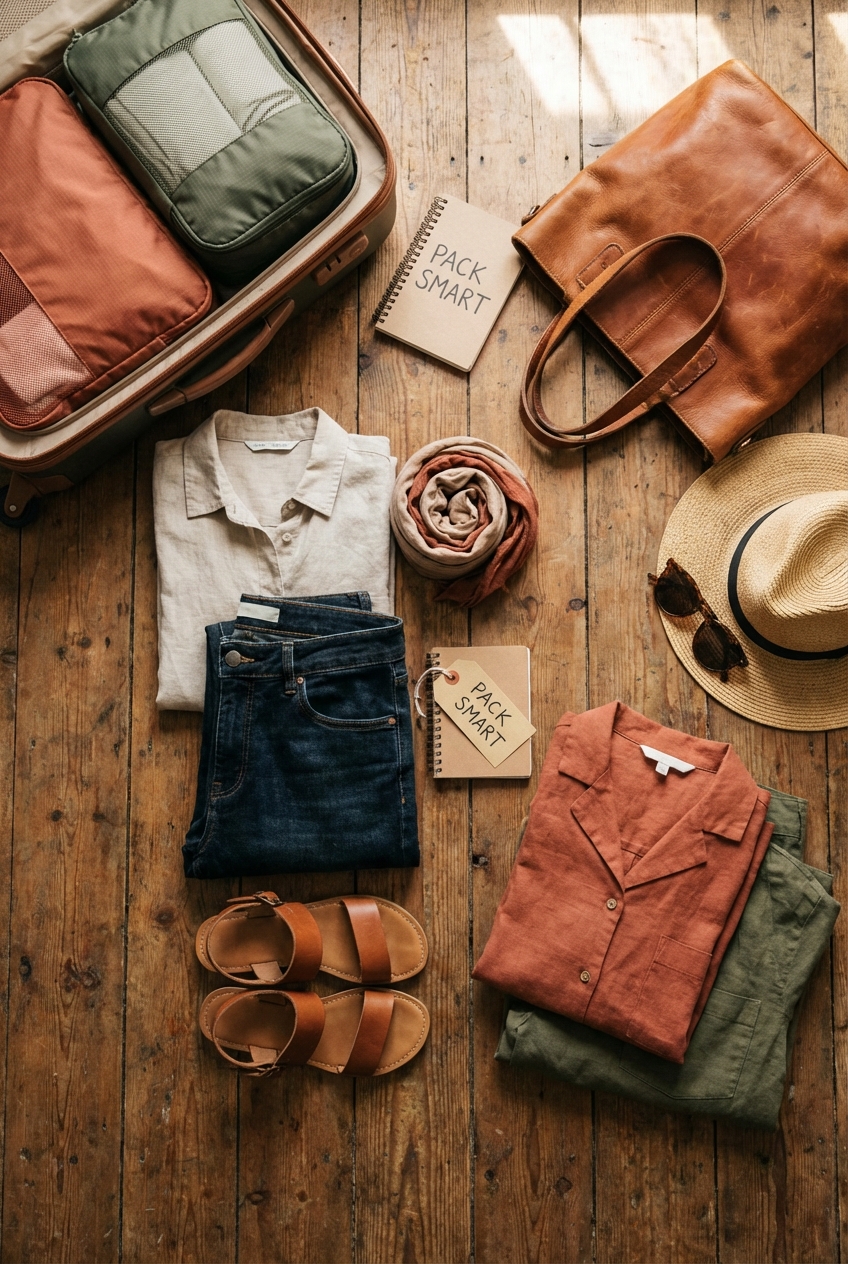 Travel Capsule Wardrobe Packing Smart For Any Destination