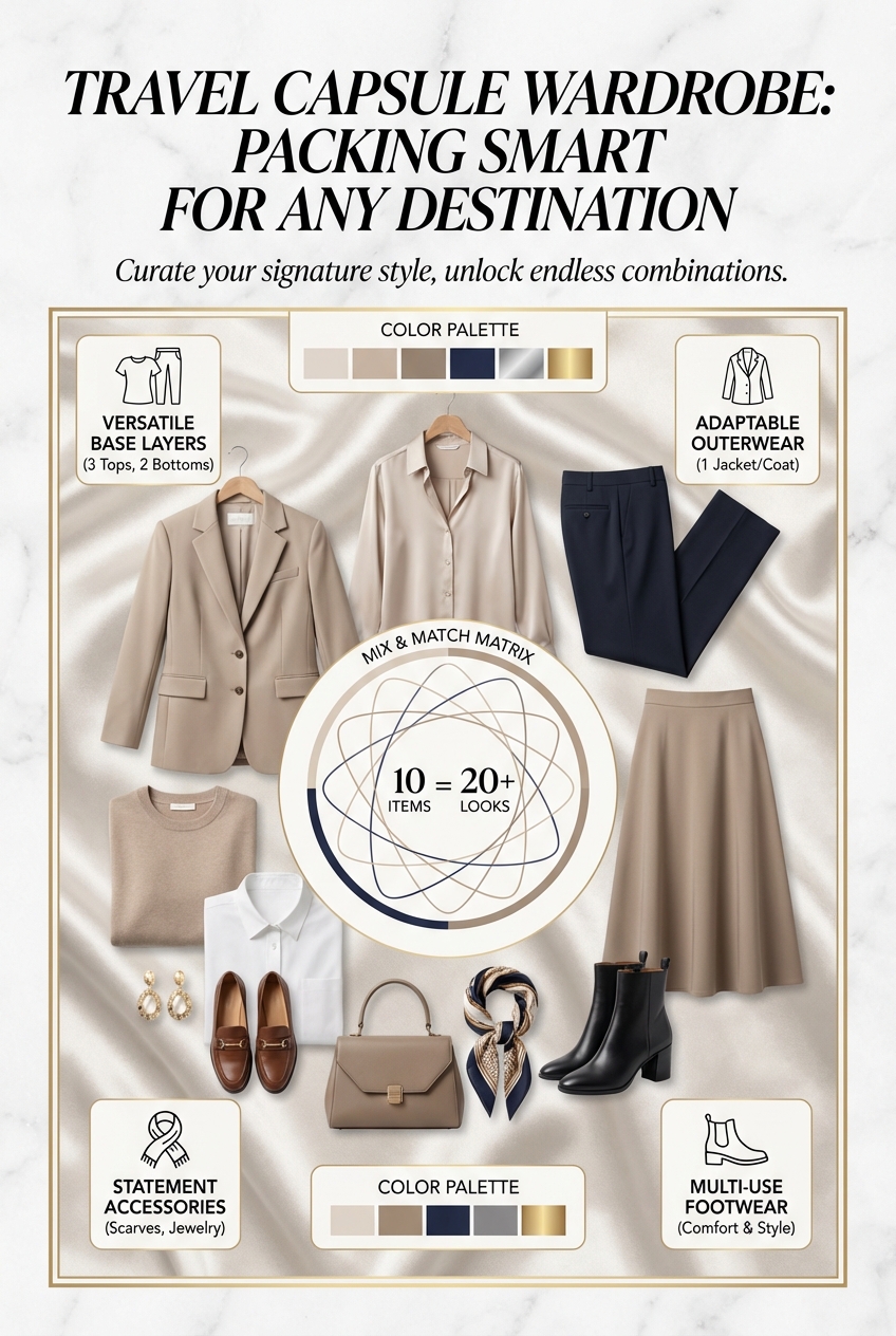 Travel Capsule Wardrobe Packing Smart For Any Destination - photo 3