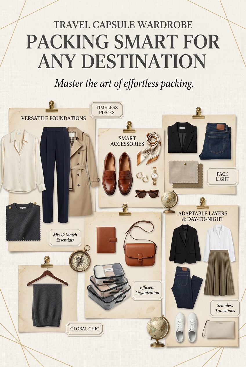 Travel Capsule Wardrobe Packing Smart For Any Destination - photo 4