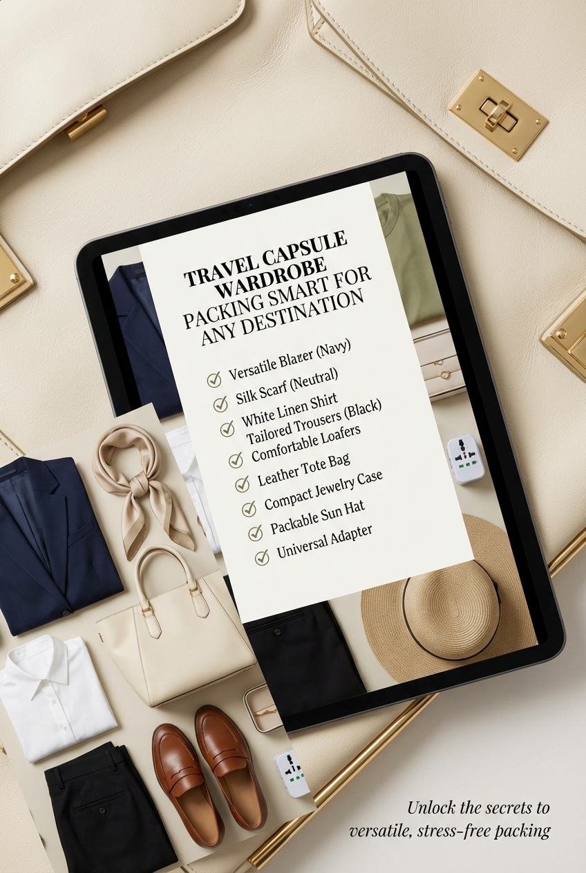 Travel Capsule Wardrobe Packing Smart For Any Destination - photo 5