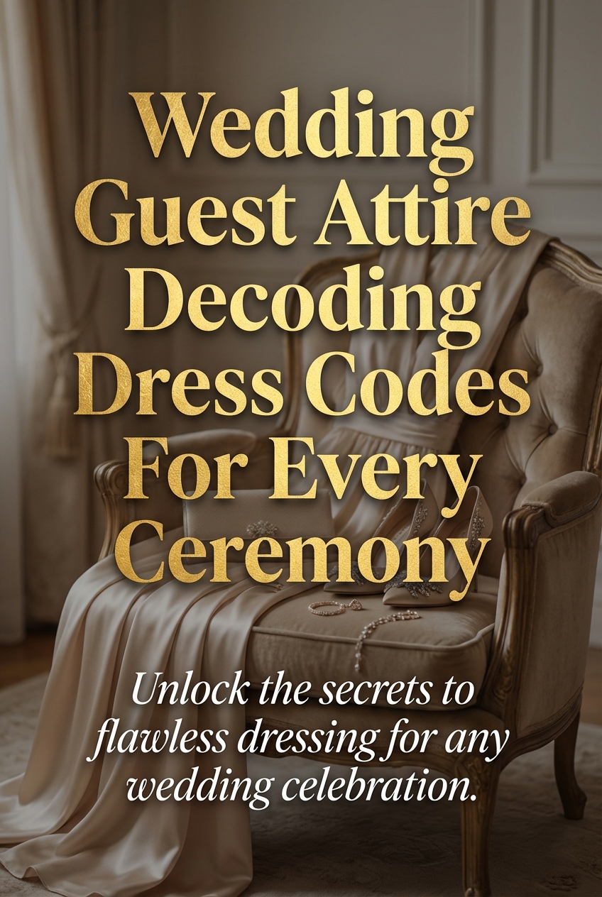 Wedding Guest Attire Decoding Dress Codes For Every Ceremony - photo 2