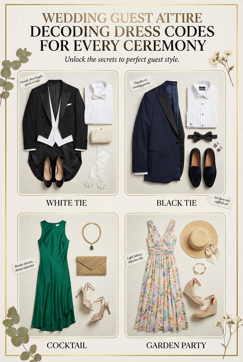 Wedding Guest Attire Decoding Dress Codes For Every Ceremony - photo 4