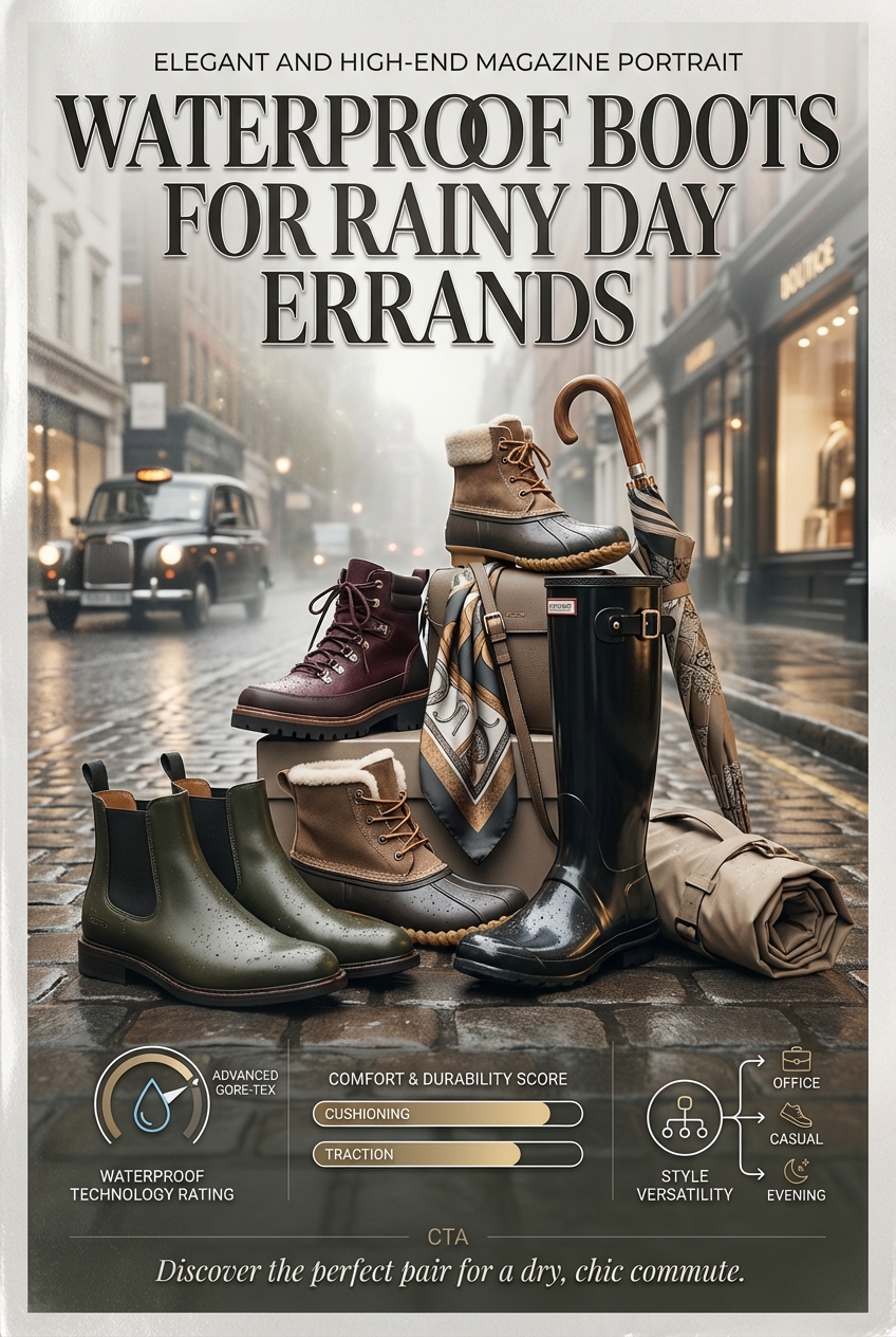 Waterproof Boots For Rainy Day Errands - photo 3