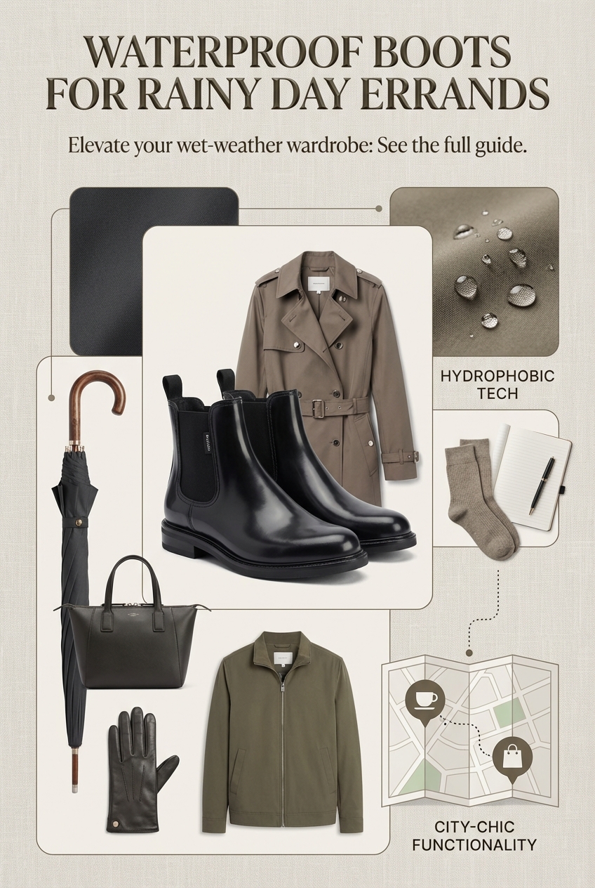 Waterproof Boots For Rainy Day Errands - photo 4