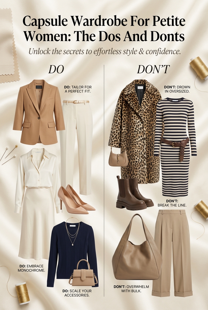 Capsule Wardrobe For Petite Women The Dos And Donts - photo 4