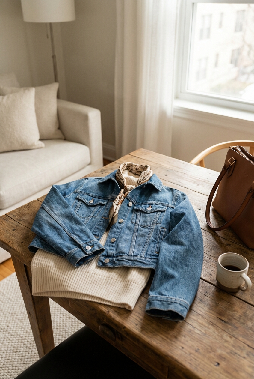 Cropped Denim Jackets For Easy Layering