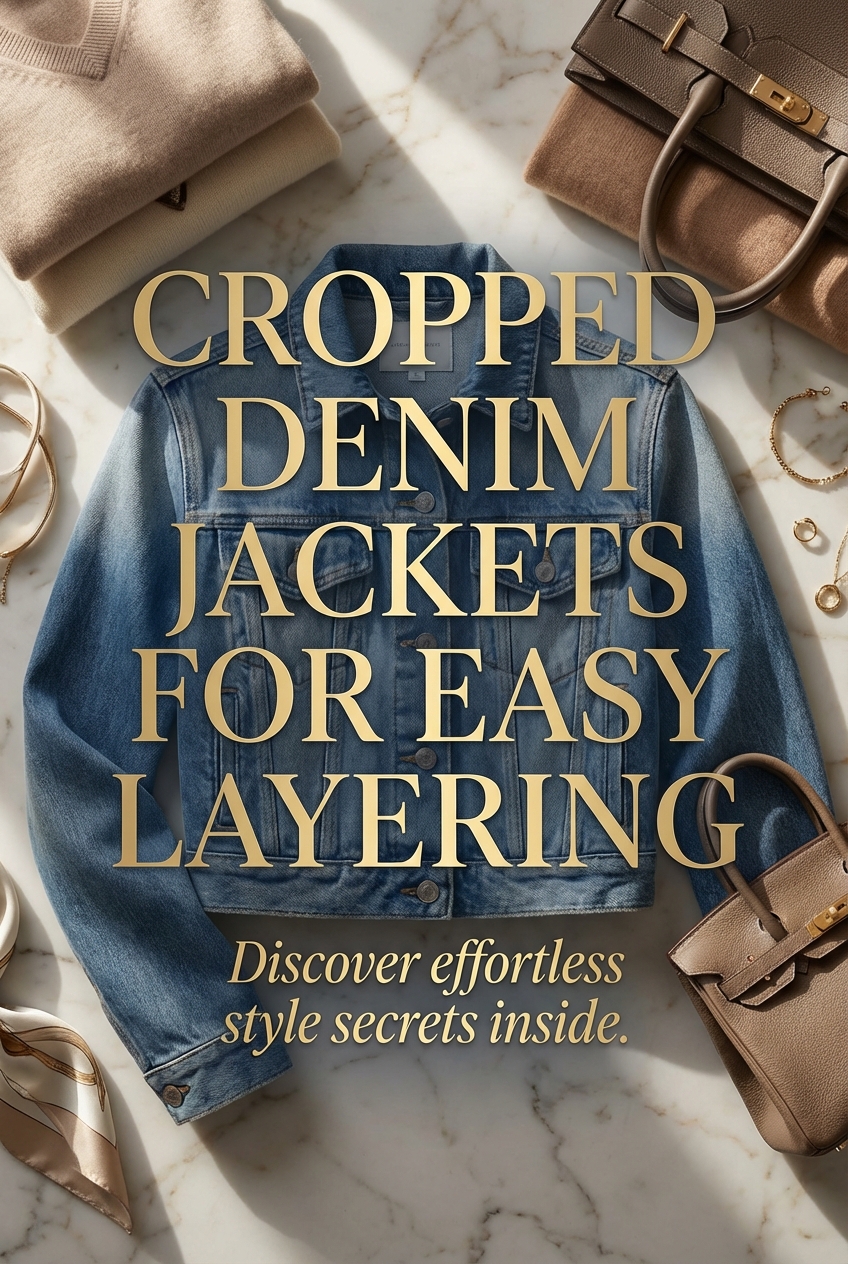 Cropped Denim Jackets For Easy Layering - photo 2