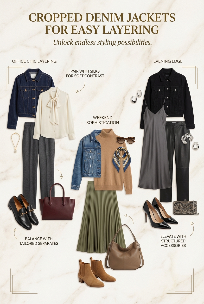 Cropped Denim Jackets For Easy Layering - photo 4