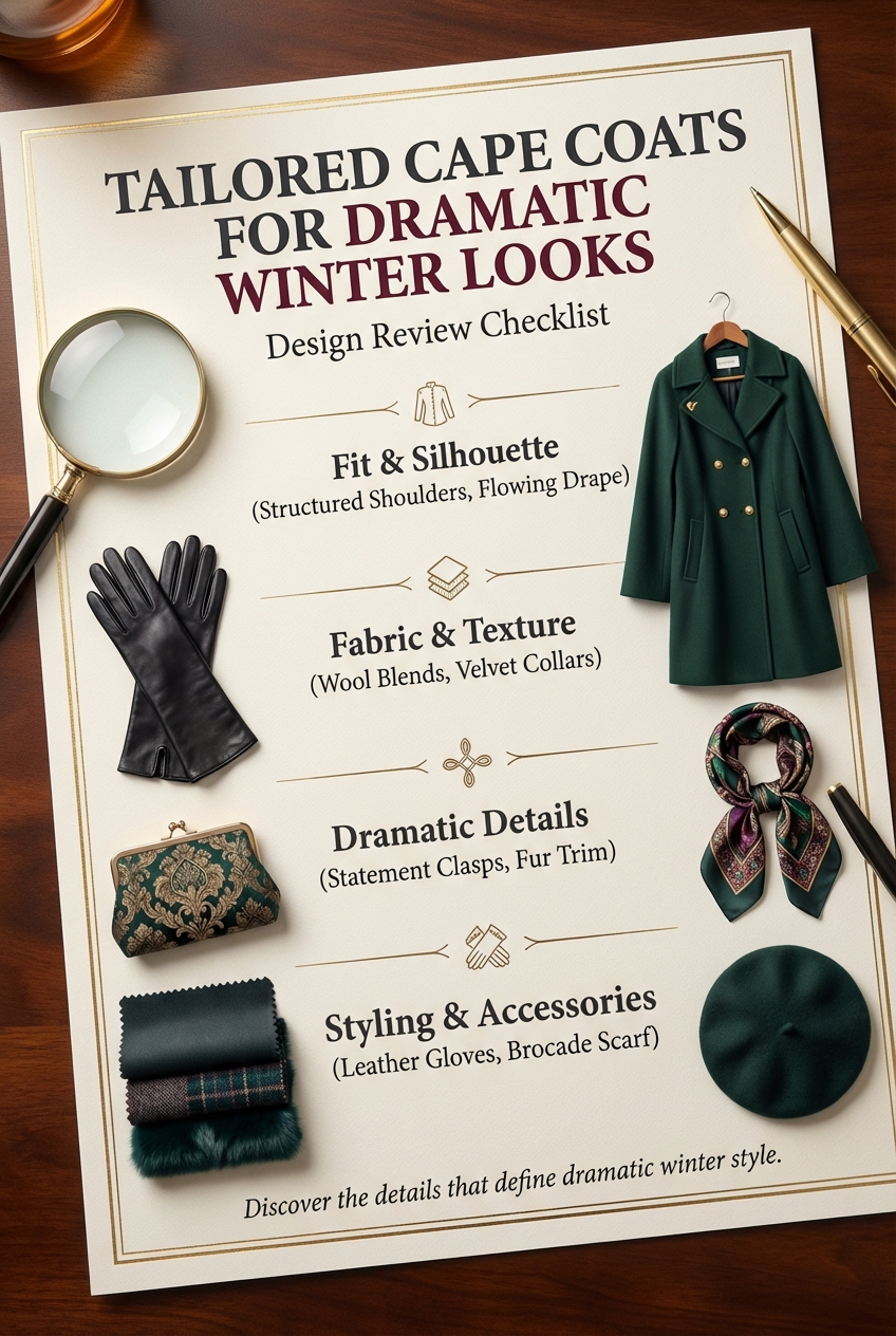 Tailored Cape Coats For Dramatic Winter Looks - photo 5