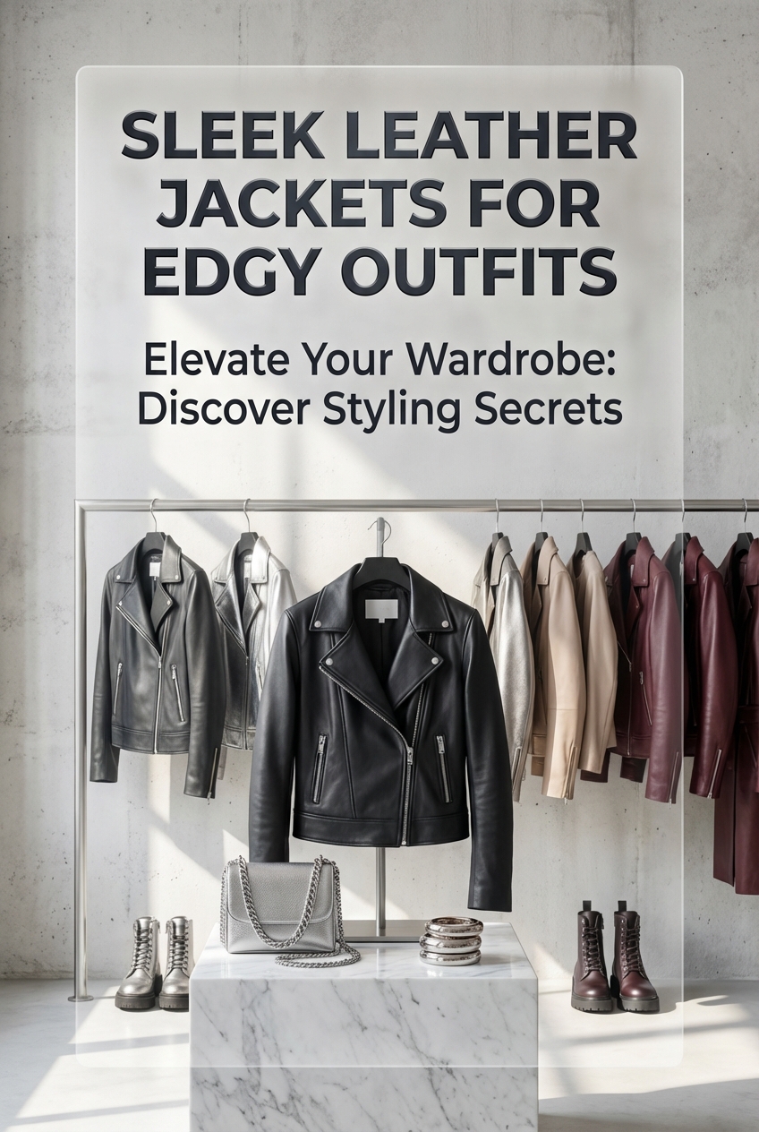 Sleek Leather Jackets For Edgy Outfits - photo 2