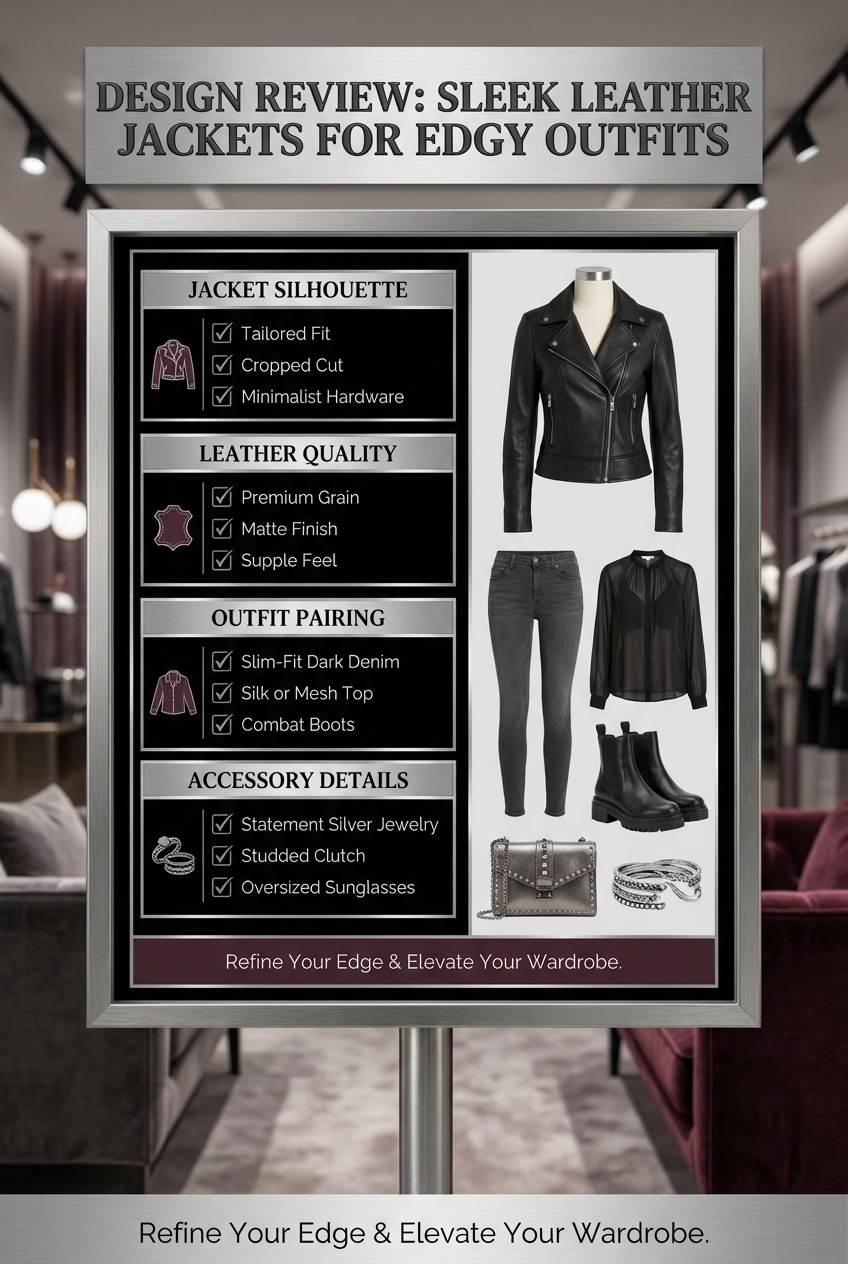 Sleek Leather Jackets For Edgy Outfits - photo 5