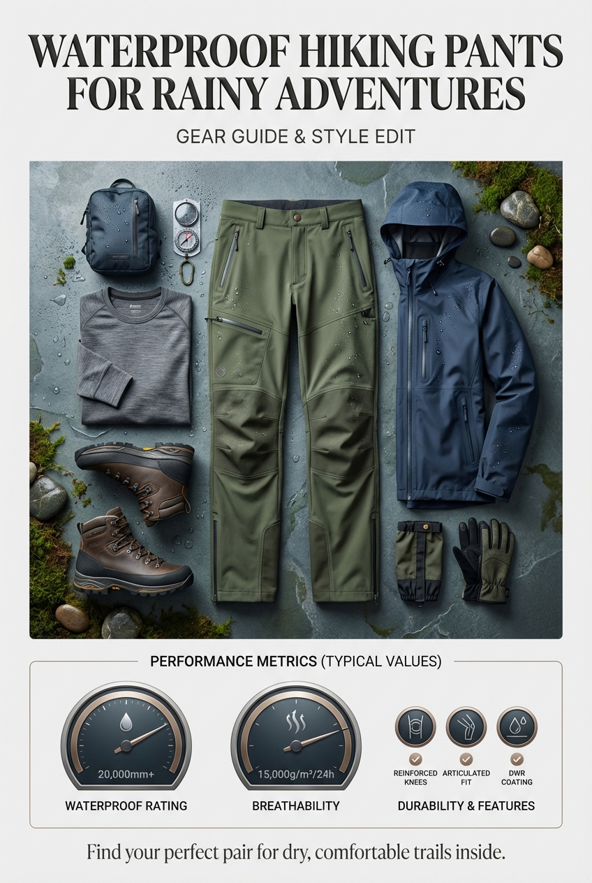 Waterproof Hiking Pants For Rainy Adventures - photo 3
