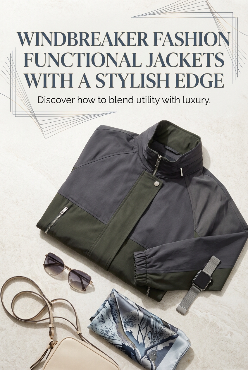Windbreaker Fashion Functional Jackets With A Stylish Edge - photo 2