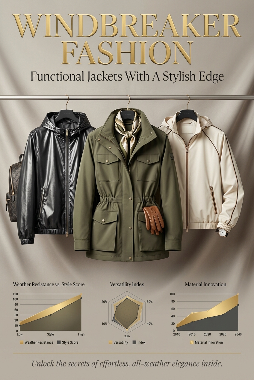 Windbreaker Fashion Functional Jackets With A Stylish Edge - photo 3