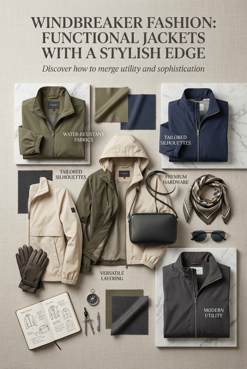 Windbreaker Fashion Functional Jackets With A Stylish Edge - photo 4