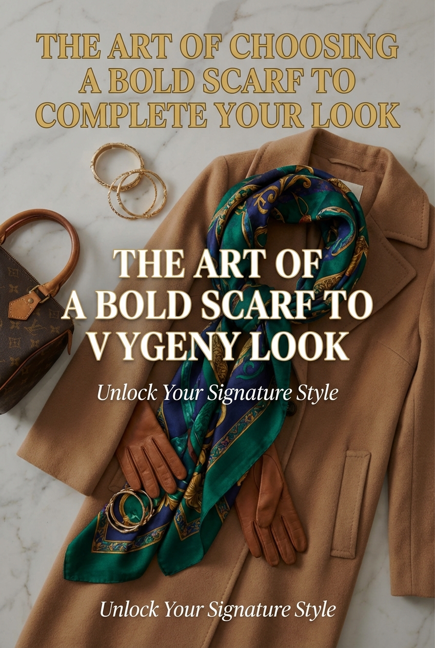The Art Of Choosing A Bold Scarf To Complete Your Look - photo 2