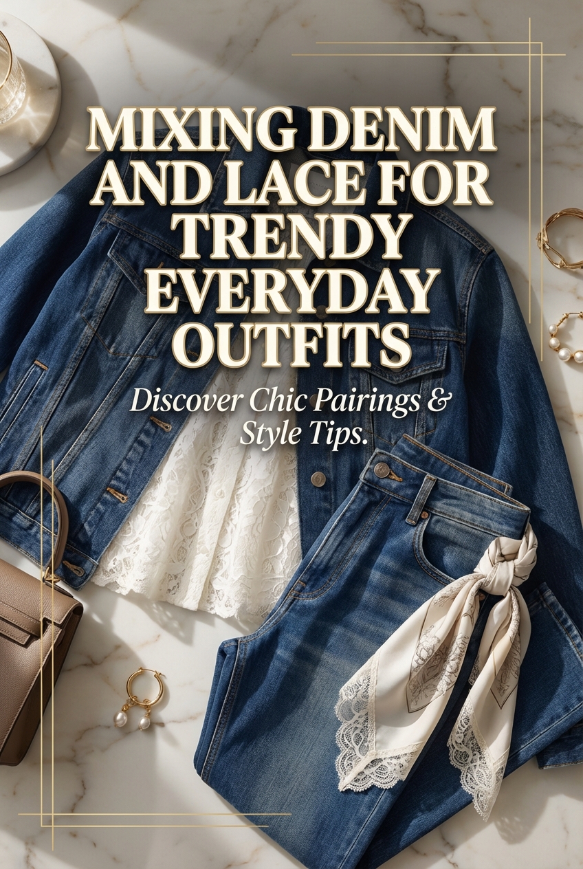 Mixing Denim And Lace For Trendy Everyday Outfits - photo 2