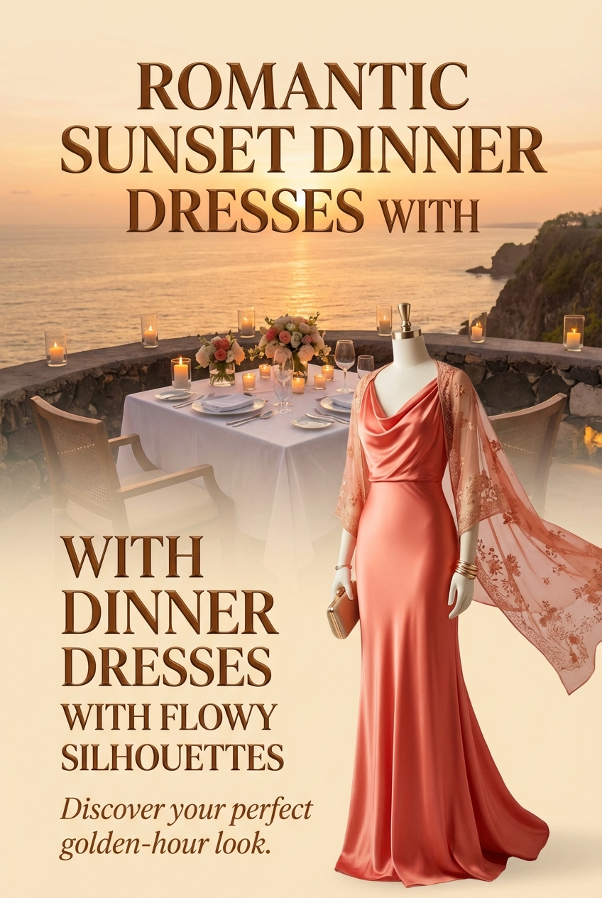 Romantic Sunset Dinner Dresses With Flowy Silhouettes - photo 2