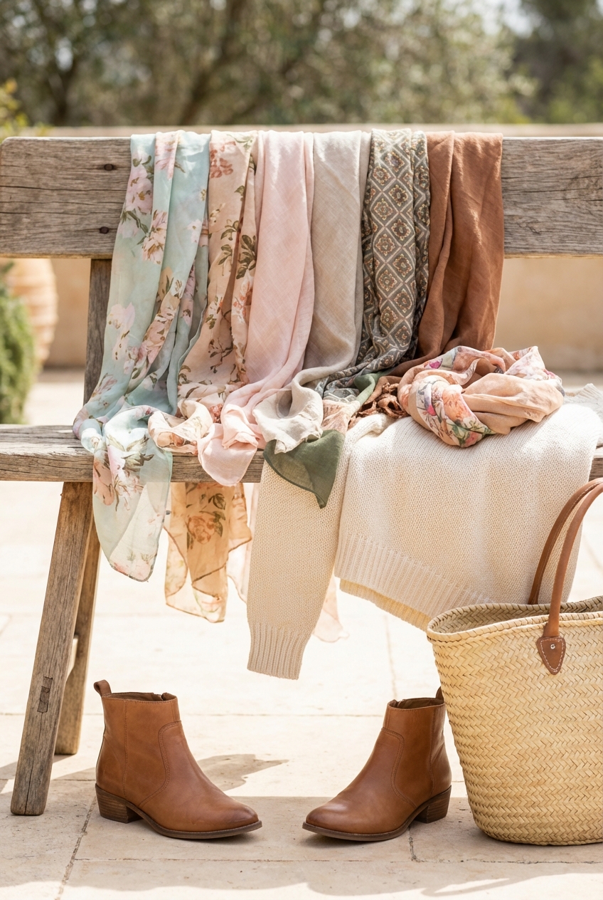Lightweight Scarves For Transitional Seasons Versatile Stylish And Effortlessly Chic