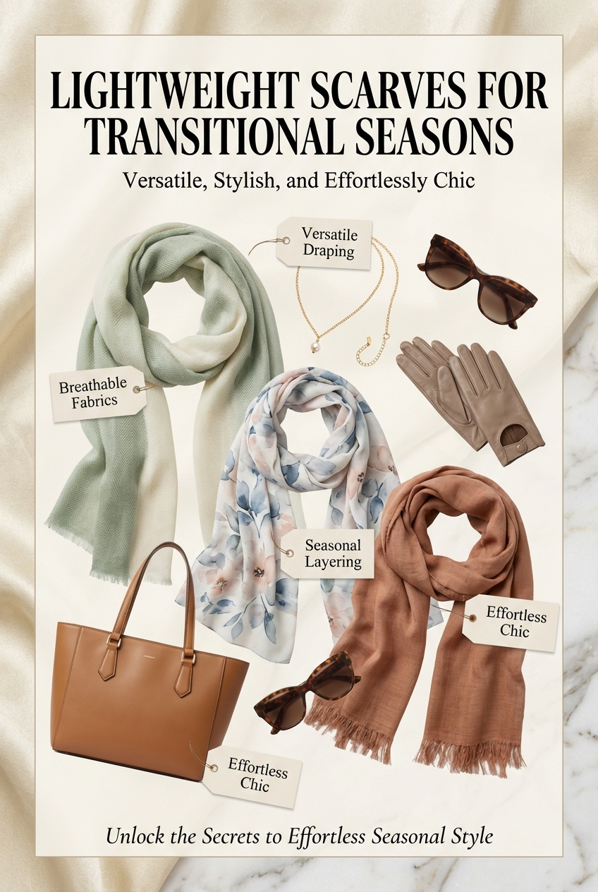 Lightweight Scarves For Transitional Seasons Versatile Stylish And Effortlessly Chic - photo 4