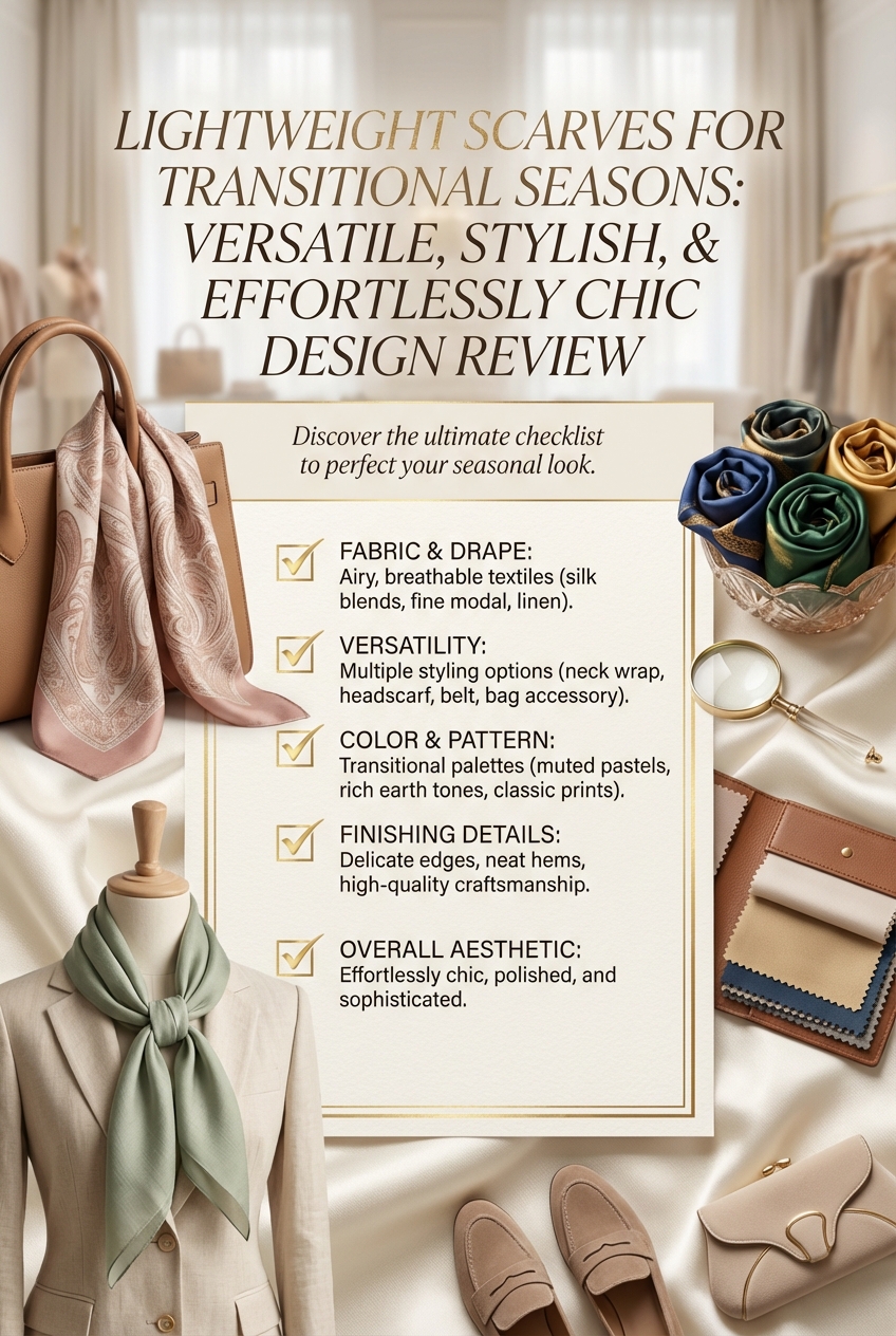 Lightweight Scarves For Transitional Seasons Versatile Stylish And Effortlessly Chic - photo 5