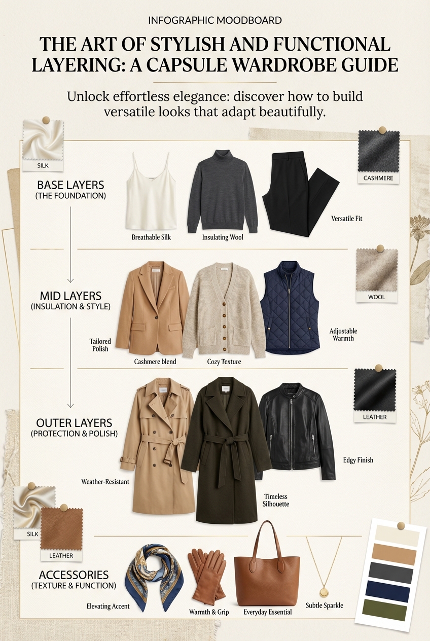 How To Incorporate Layers In A Capsule Wardrobe The Art Of Stylish And Functional Dressing - photo 4