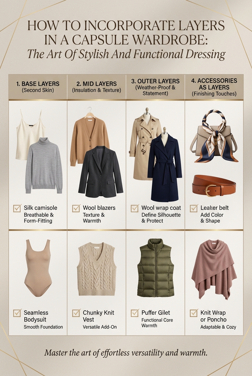 How To Incorporate Layers In A Capsule Wardrobe The Art Of Stylish And Functional Dressing - photo 5