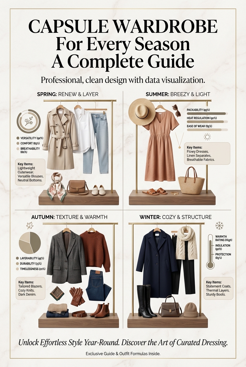 Capsule Wardrobe For Every Season A Complete Guide - photo 3