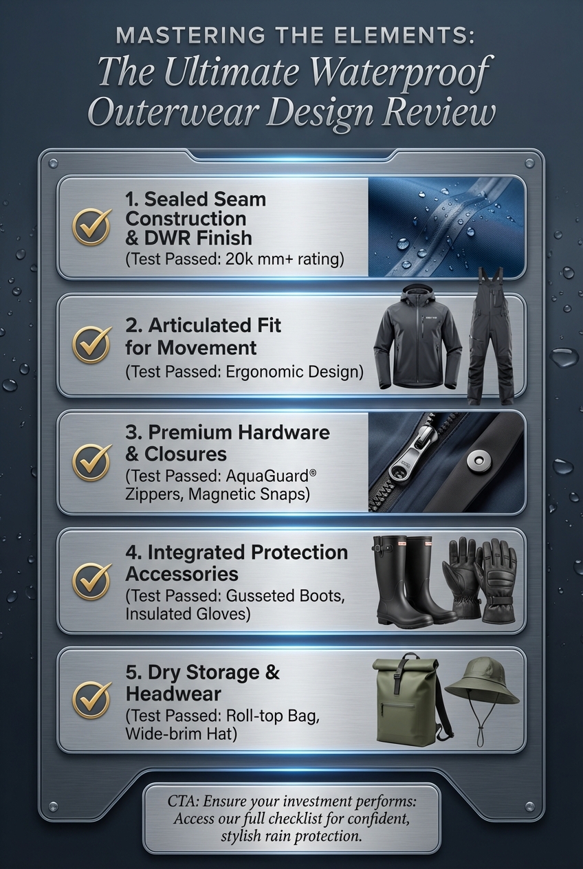 Waterproof Outerwear Sets For Rain Heavy Weather - photo 5