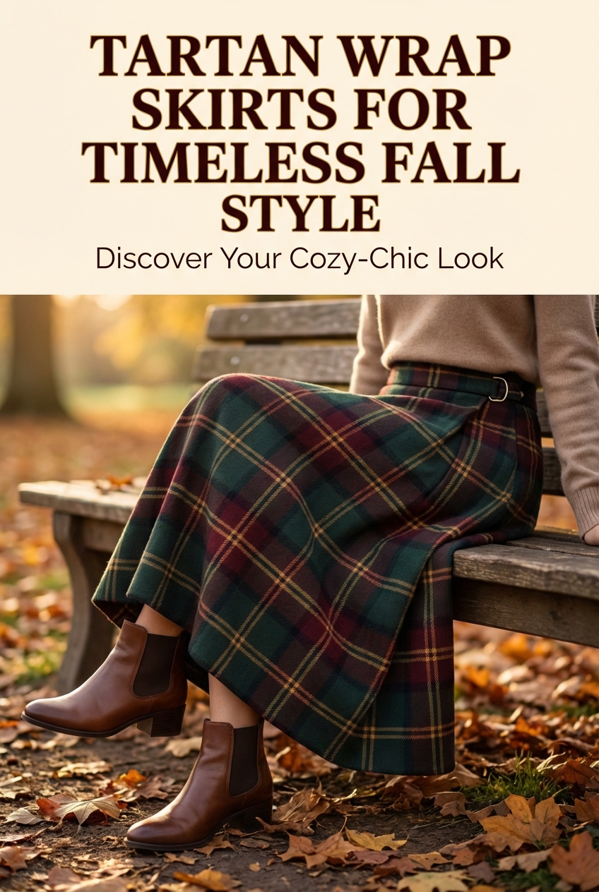 Tartan Wrap Skirts For Timeless Fall Style - photo 2