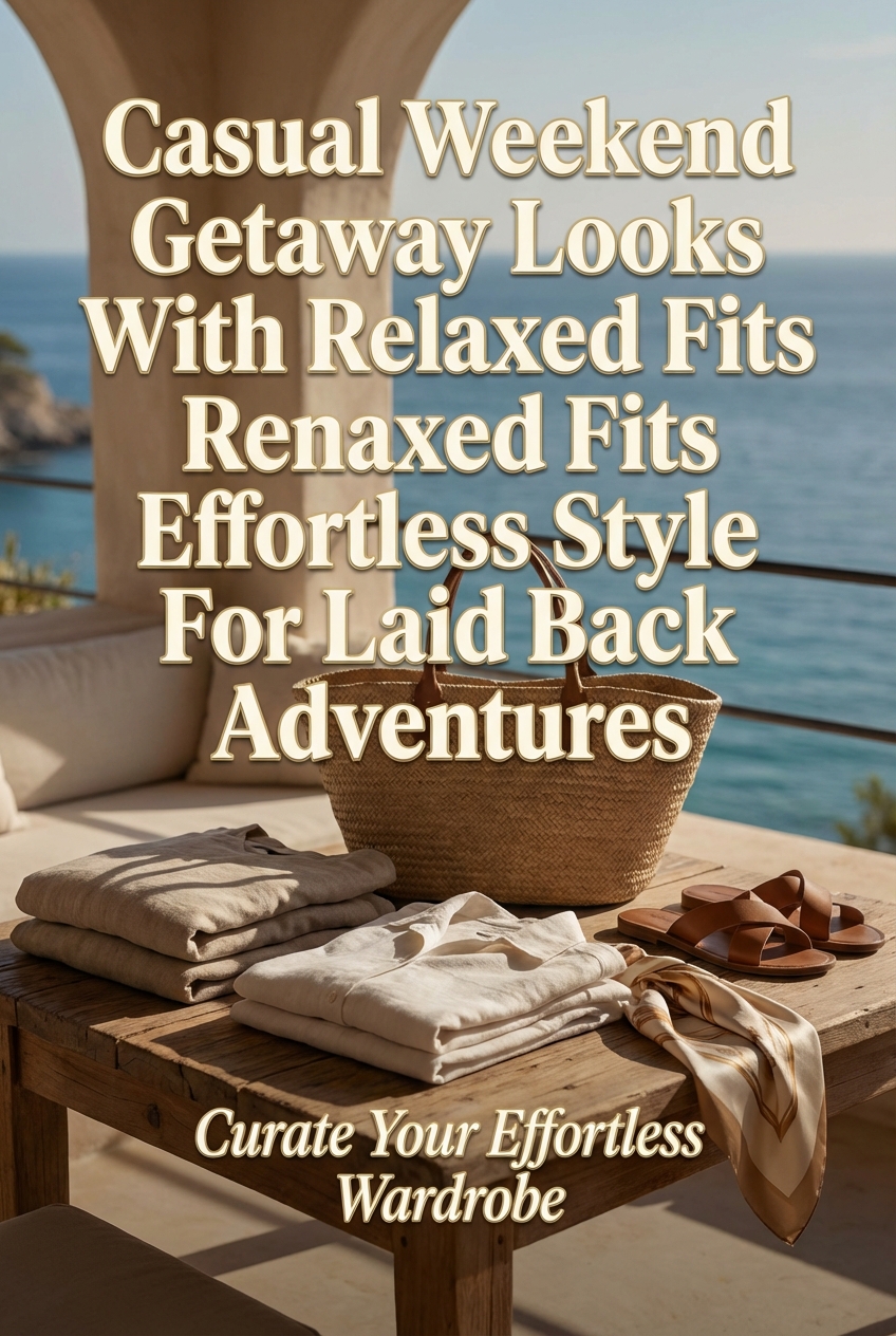 Casual Weekend Getaway Looks With Relaxed Fits Effortless Style For Laid Back Adventures - photo 2