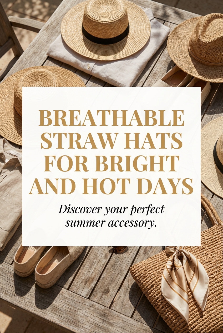 Breathable Straw Hats For Bright And Hot Days - photo 2