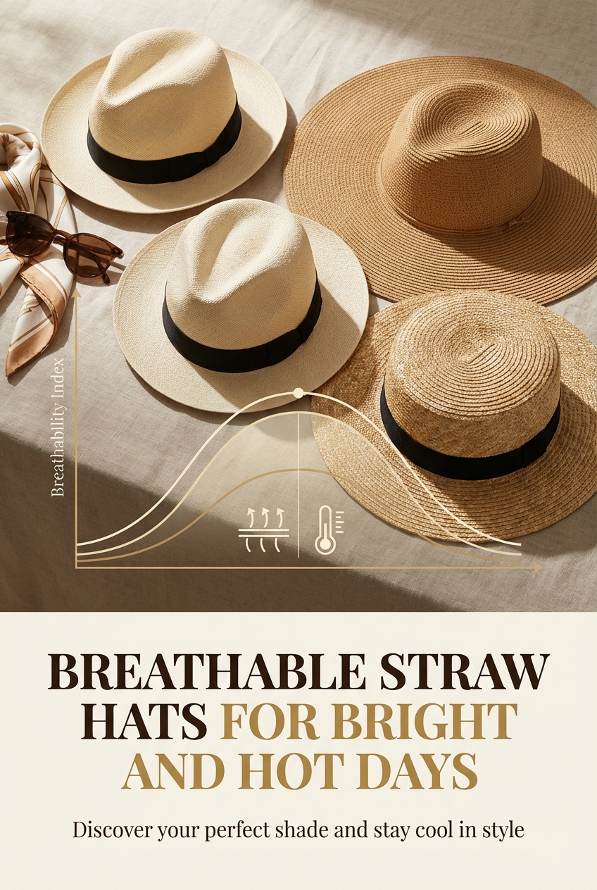 Breathable Straw Hats For Bright And Hot Days - photo 3