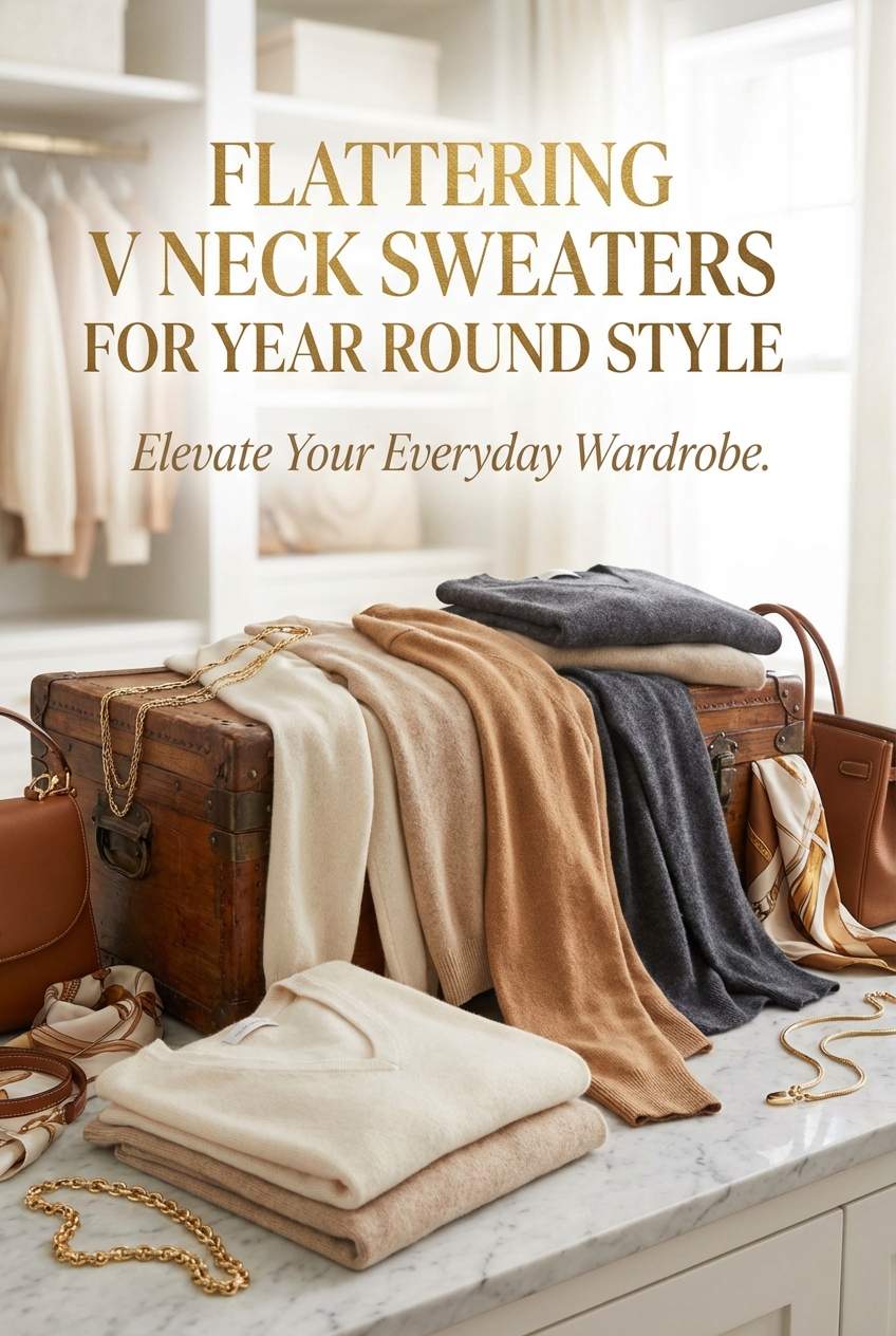 Flattering V Neck Sweaters For Year Round Style - photo 2