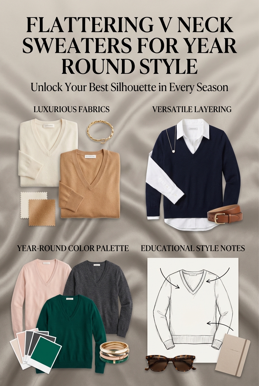 Flattering V Neck Sweaters For Year Round Style - photo 4