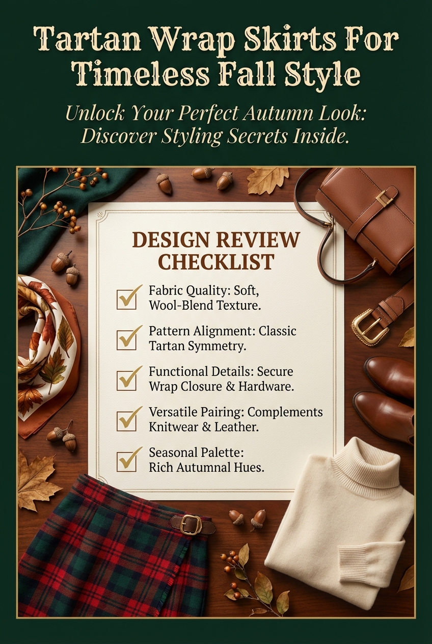 Tartan Wrap Skirts For Timeless Fall Style - photo 5