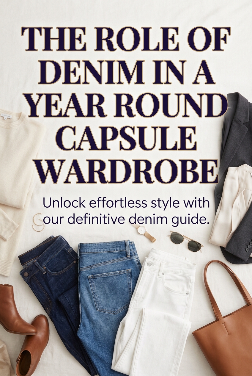The Role Of Denim In A Year Round Capsule Wardrobe - photo 2