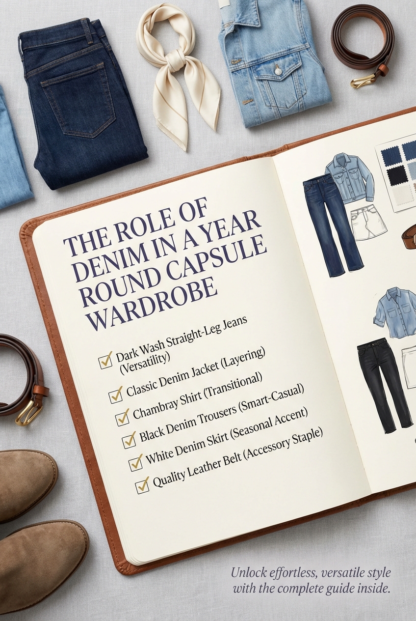 The Role Of Denim In A Year Round Capsule Wardrobe - photo 5