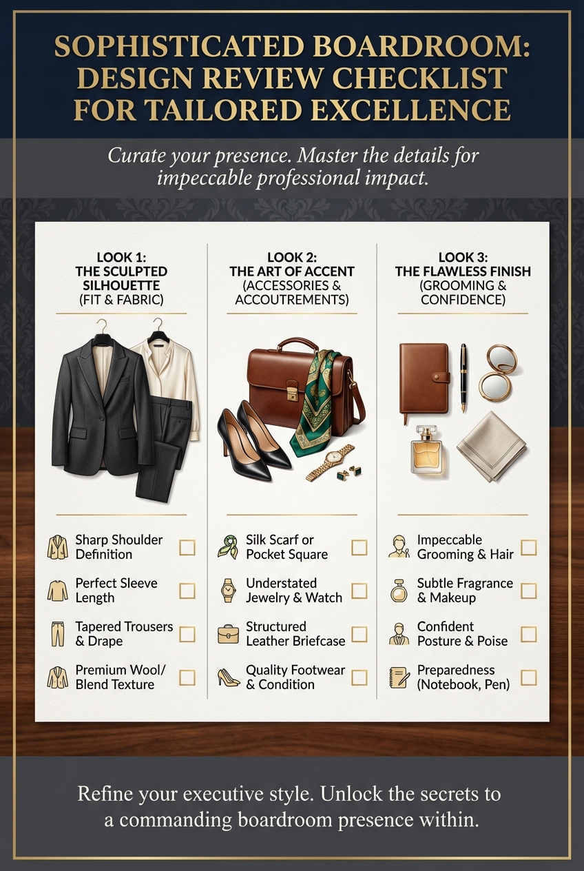Sophisticated Boardroom Meeting Looks With Tailored Suits - photo 5