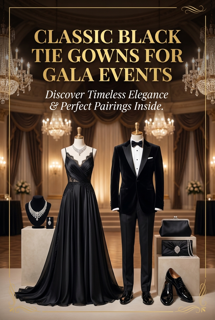 Classic Black Tie Gowns For Gala Events - photo 2