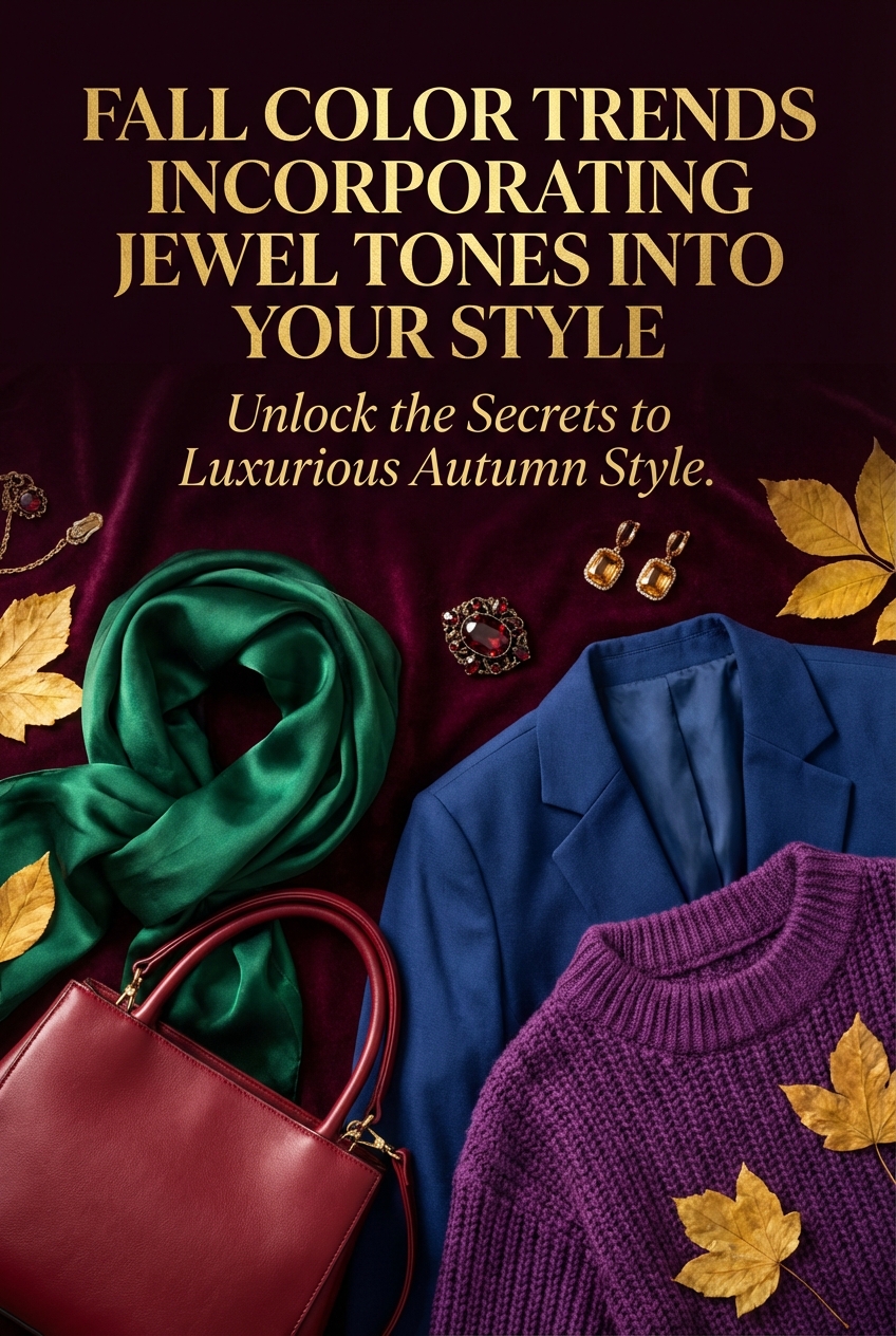 Fall Color Trends Incorporating Jewel Tones Into Your Style - photo 2