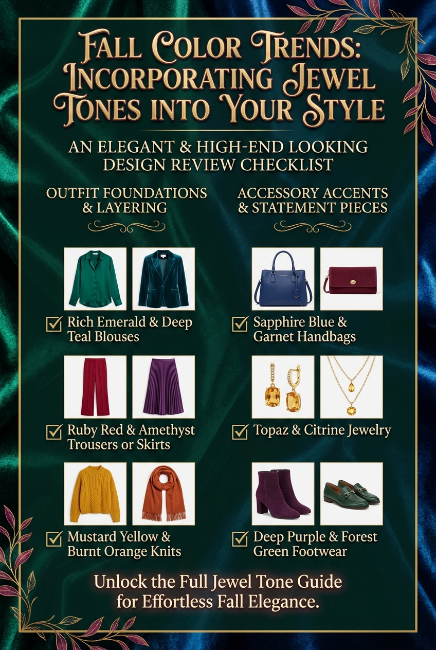 Fall Color Trends Incorporating Jewel Tones Into Your Style - photo 5