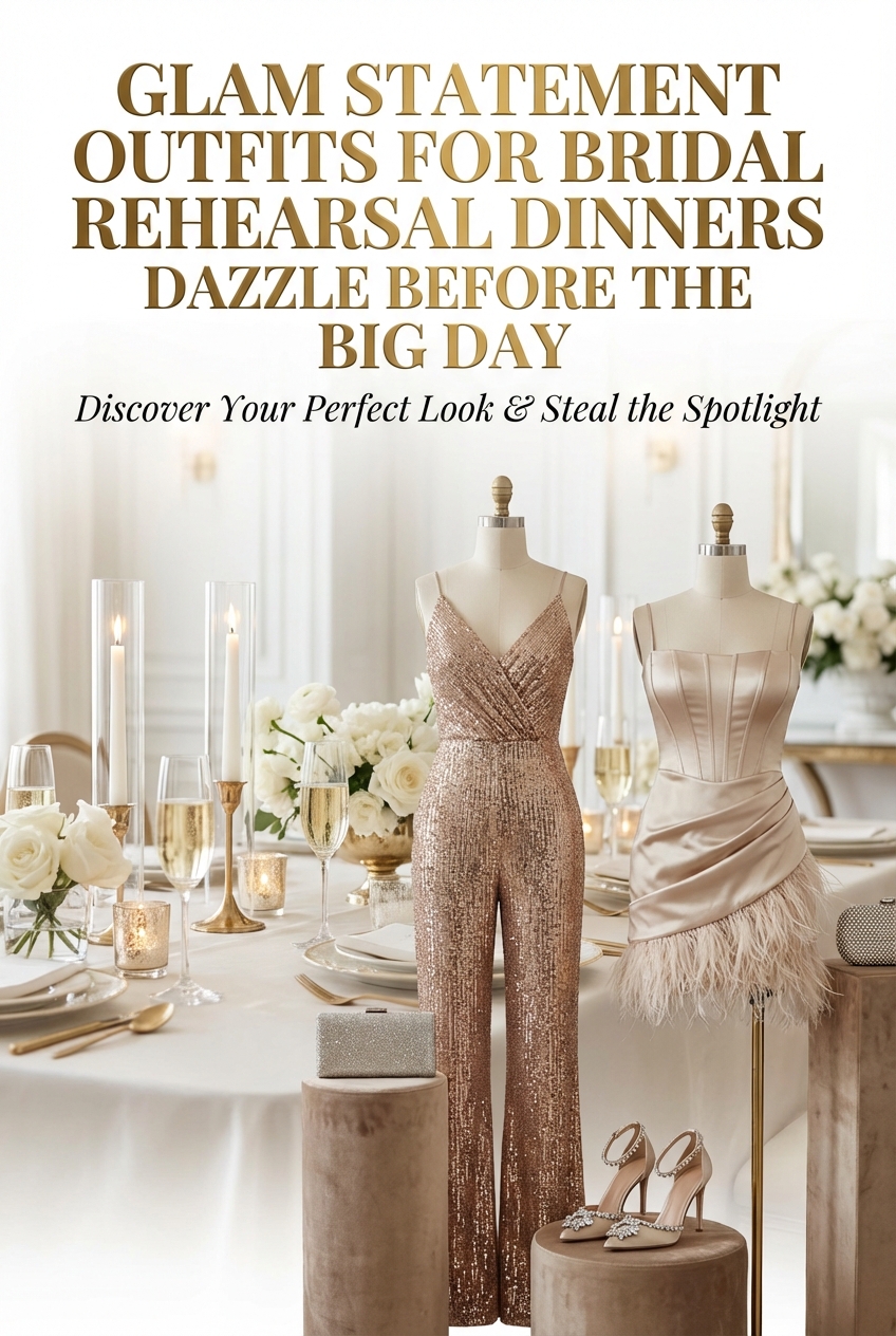 Glam Statement Outfits For Bridal Rehearsal Dinners Dazzle Before The Big Day - photo 2