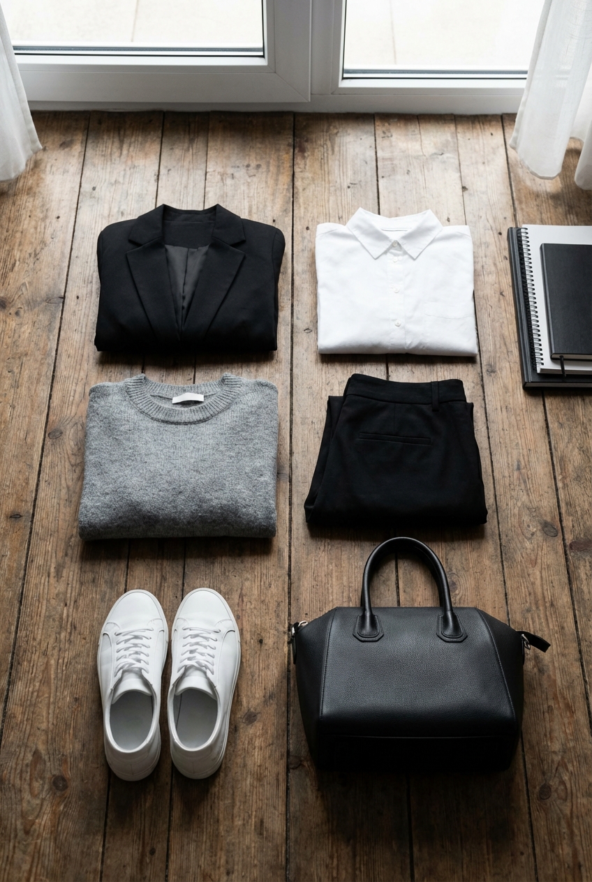 Capsule Wardrobe For Monochrome Outfit Ideas Timeless Elegance And Endless Simplicity