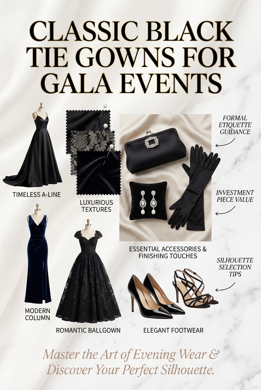 Classic Black Tie Gowns For Gala Events - photo 4