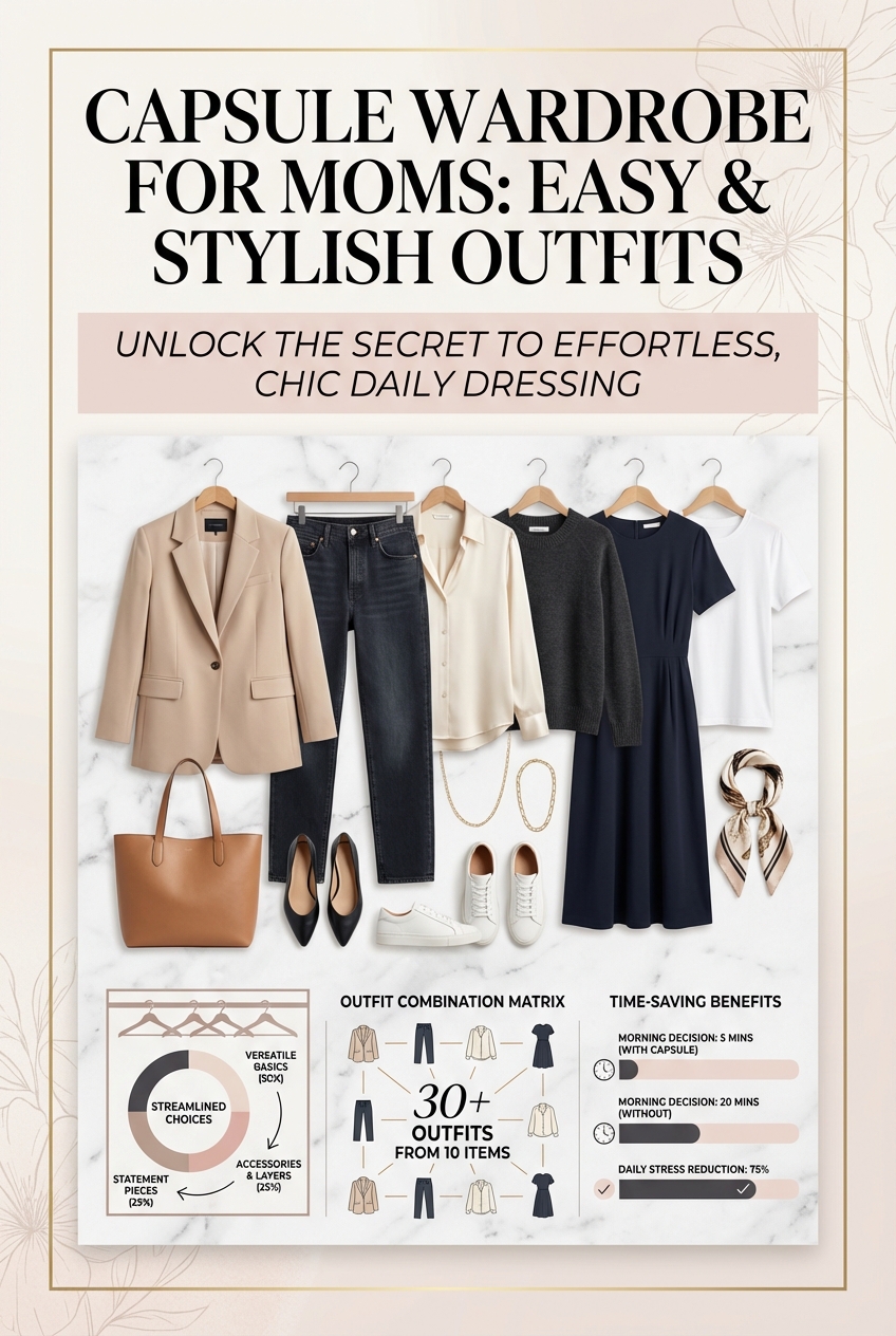 Capsule Wardrobe For Moms Easy And Stylish Outfits - photo 3