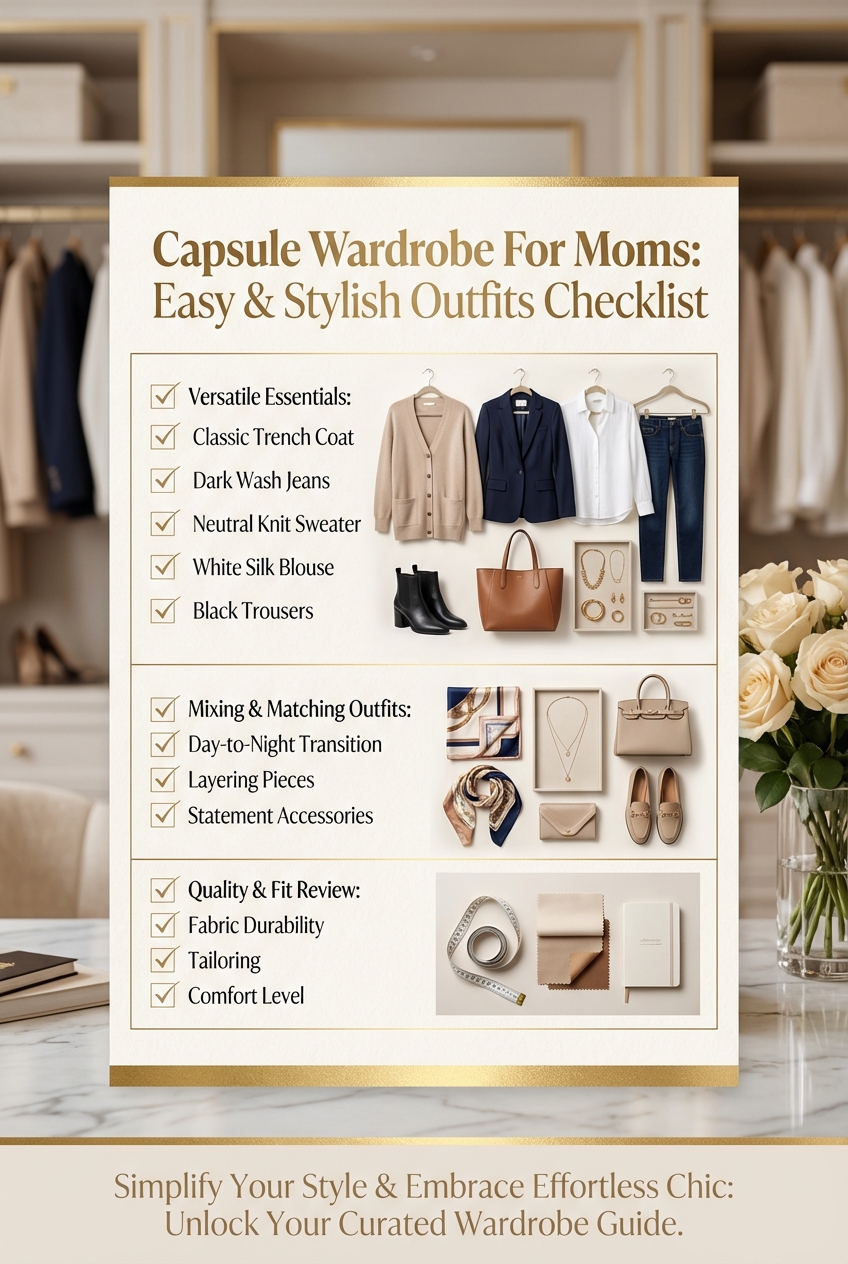 Capsule Wardrobe For Moms Easy And Stylish Outfits - photo 5