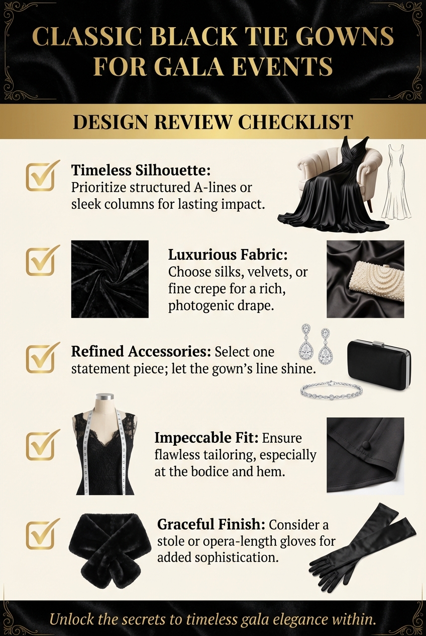 Classic Black Tie Gowns For Gala Events - photo 5