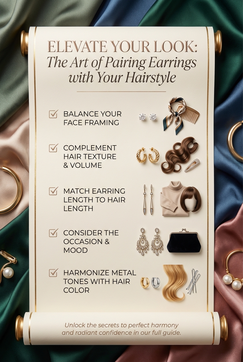 Choosing The Right Earrings For Your Hairstyle - photo 5