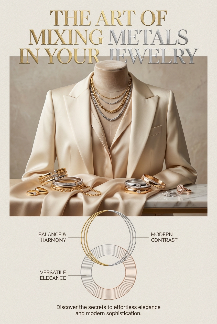 The Art Of Mixing Metals In Your Jewelry - photo 3